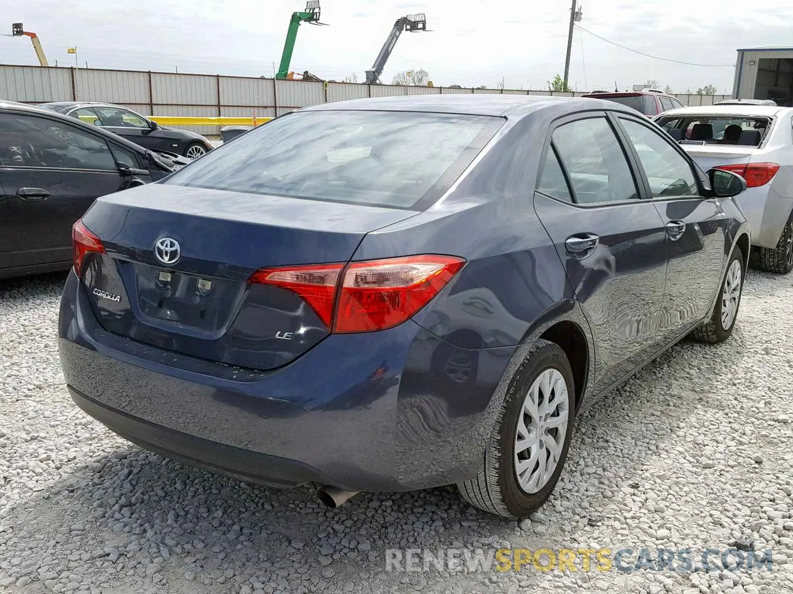 4 Photograph of a damaged car 5YFBURHE7KP884187 TOYOTA COROLLA 2019