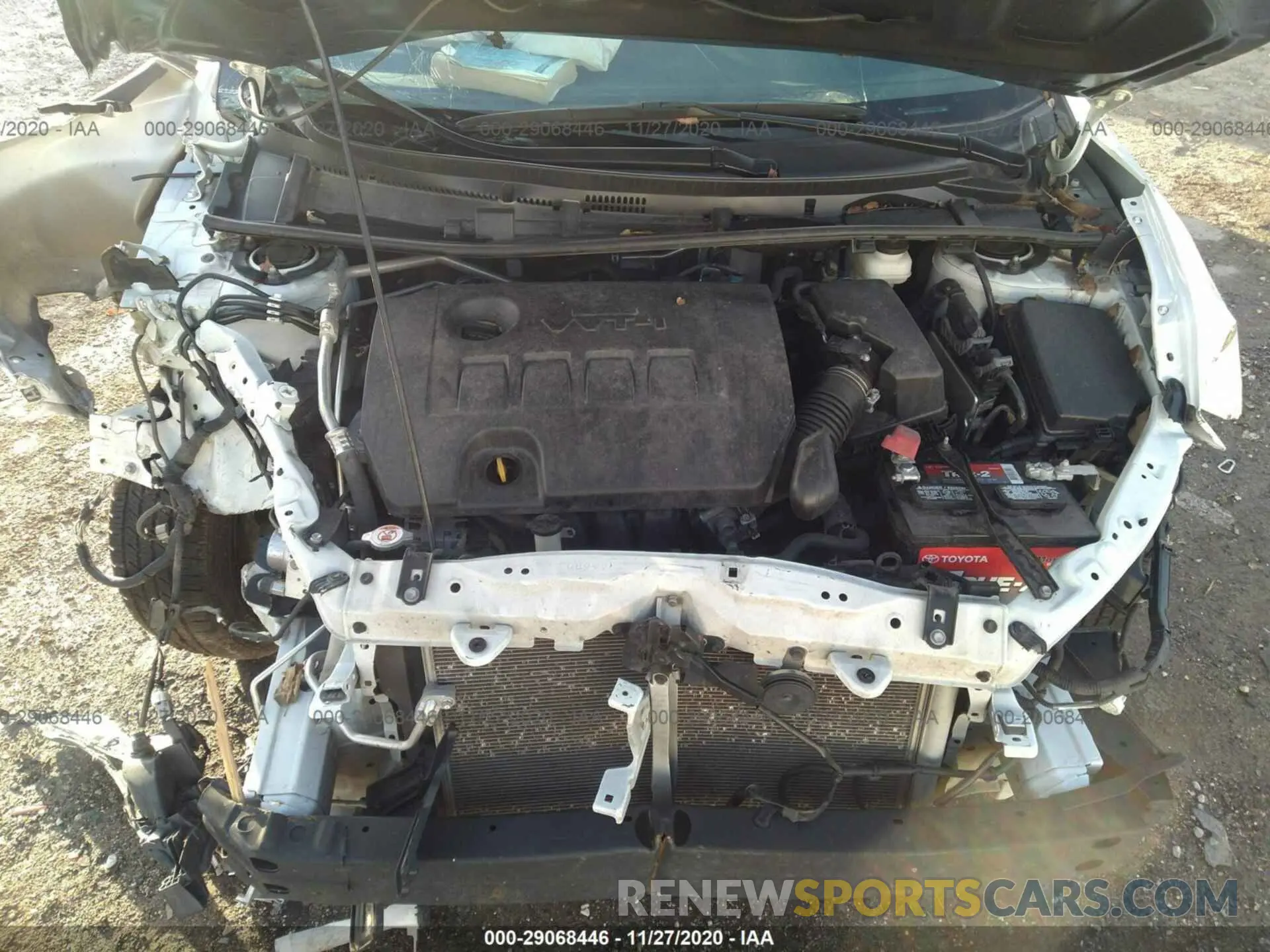 10 Photograph of a damaged car 5YFBURHE7KP884366 TOYOTA COROLLA 2019
