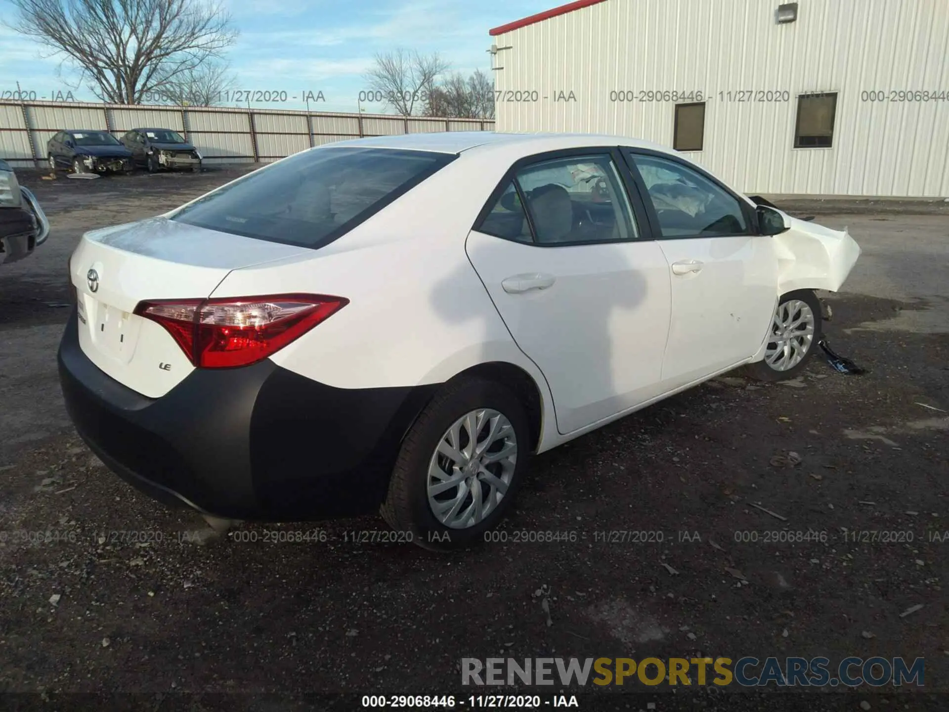 4 Photograph of a damaged car 5YFBURHE7KP884366 TOYOTA COROLLA 2019