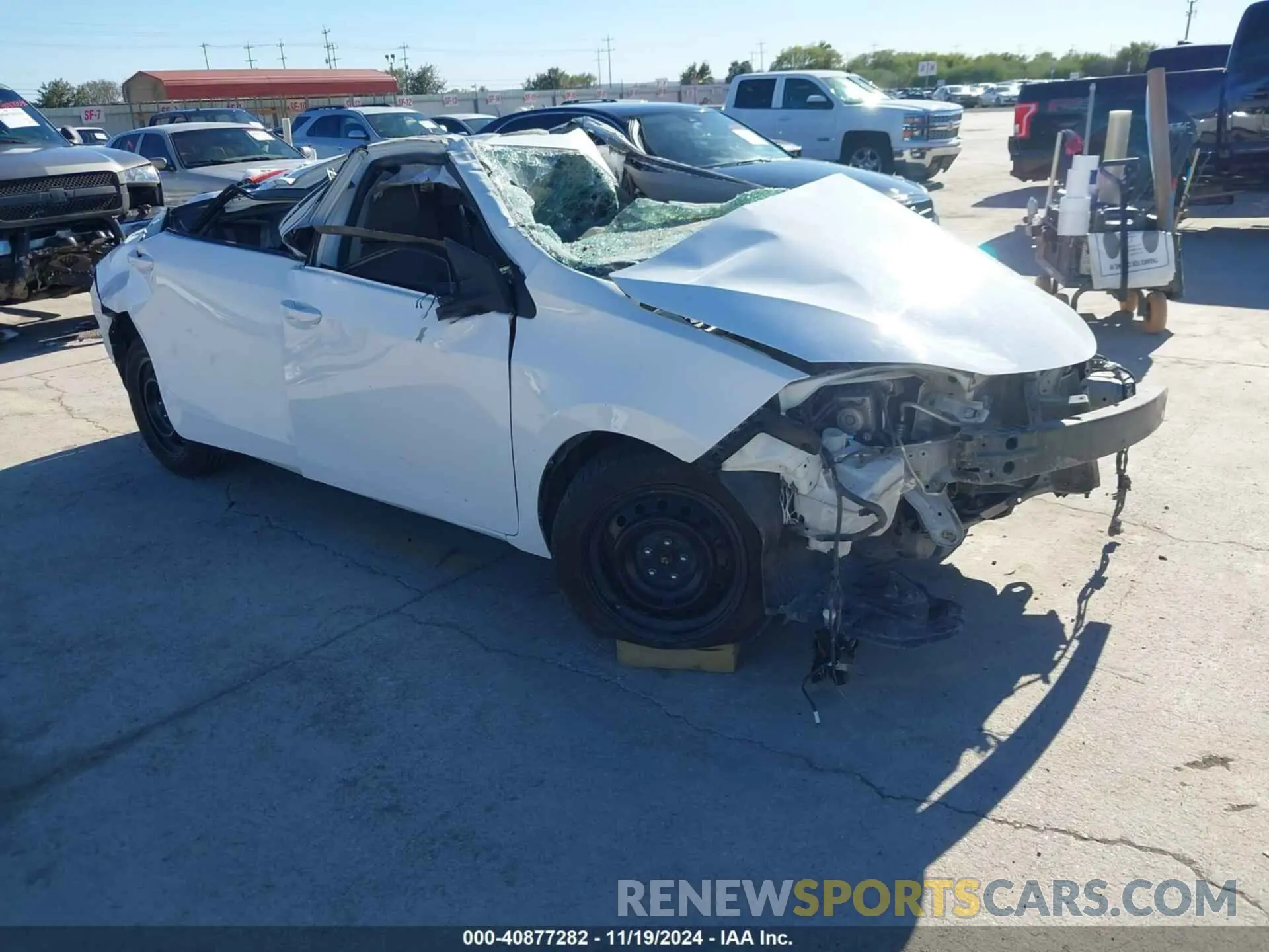 1 Фотография поврежденного автомобиля 5YFBURHE7KP886568 TOYOTA COROLLA 2019