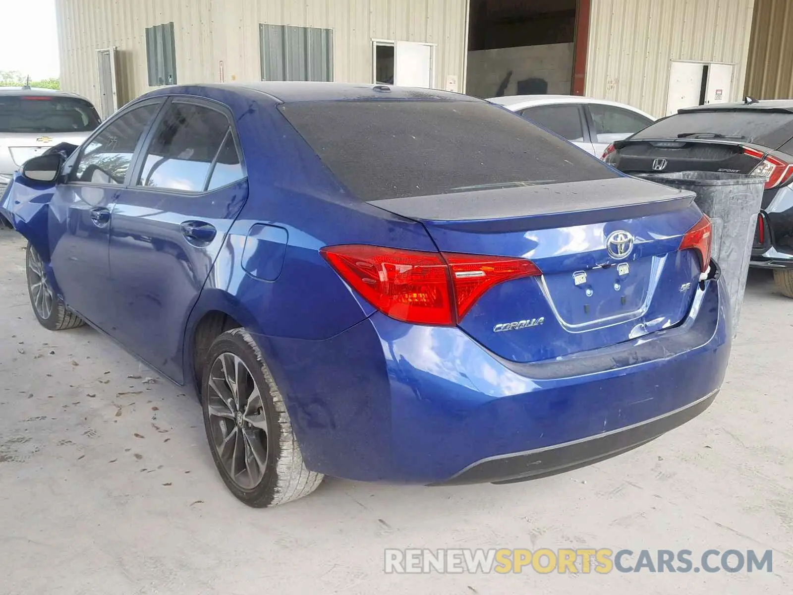 3 Photograph of a damaged car 5YFBURHE7KP888188 TOYOTA COROLLA 2019