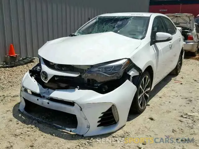 2 Photograph of a damaged car 5YFBURHE7KP889678 TOYOTA COROLLA 2019