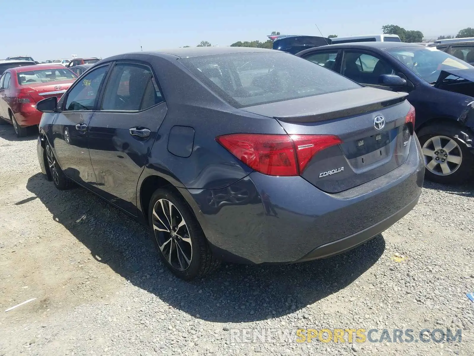 3 Photograph of a damaged car 5YFBURHE7KP889938 TOYOTA COROLLA 2019