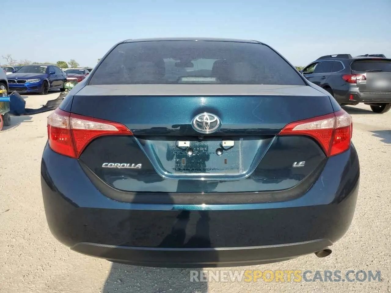 6 Photograph of a damaged car 5YFBURHE7KP890149 TOYOTA COROLLA 2019