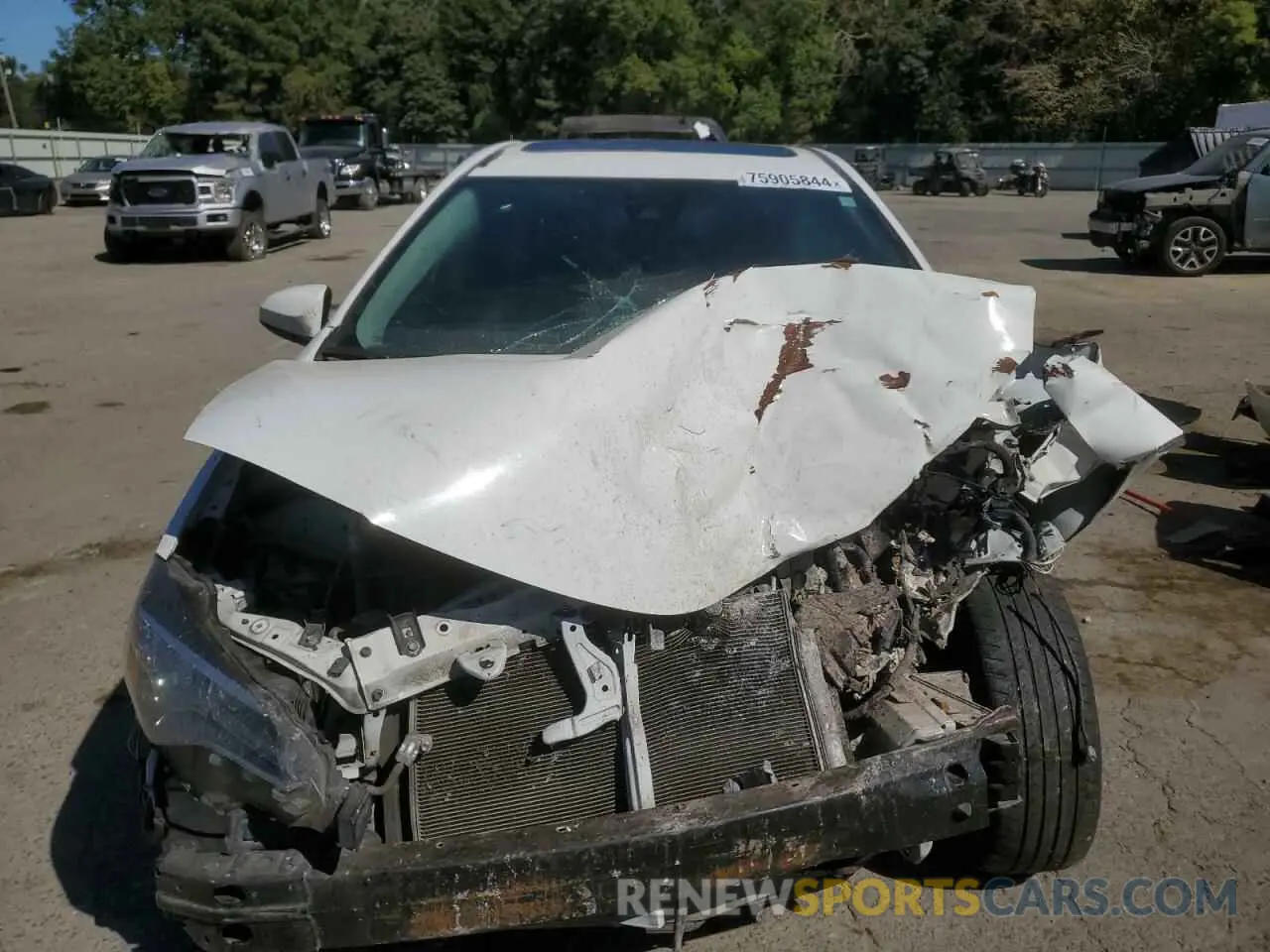 5 Photograph of a damaged car 5YFBURHE7KP891222 TOYOTA COROLLA 2019