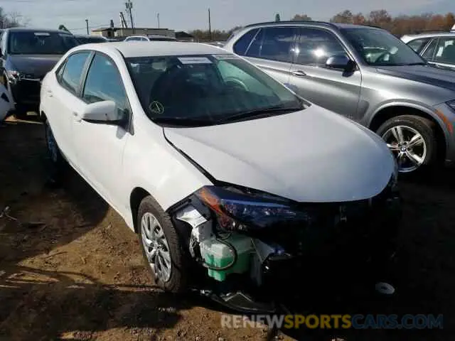 1 Photograph of a damaged car 5YFBURHE7KP893021 TOYOTA COROLLA 2019