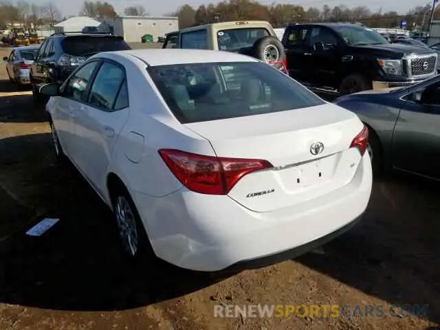 3 Photograph of a damaged car 5YFBURHE7KP893021 TOYOTA COROLLA 2019