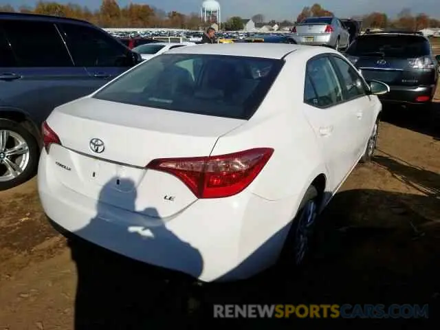4 Photograph of a damaged car 5YFBURHE7KP893021 TOYOTA COROLLA 2019
