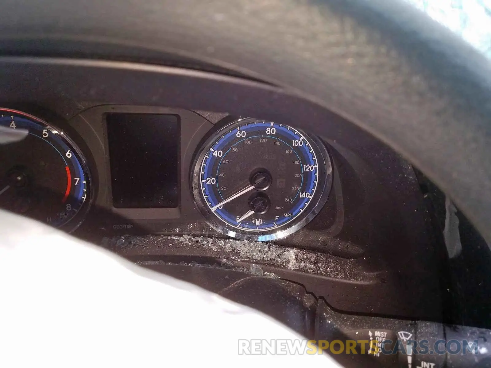 8 Photograph of a damaged car 5YFBURHE7KP893147 TOYOTA COROLLA 2019