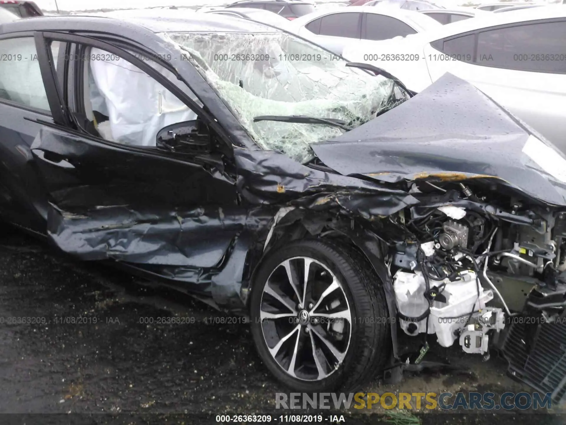 6 Photograph of a damaged car 5YFBURHE7KP897182 TOYOTA COROLLA 2019
