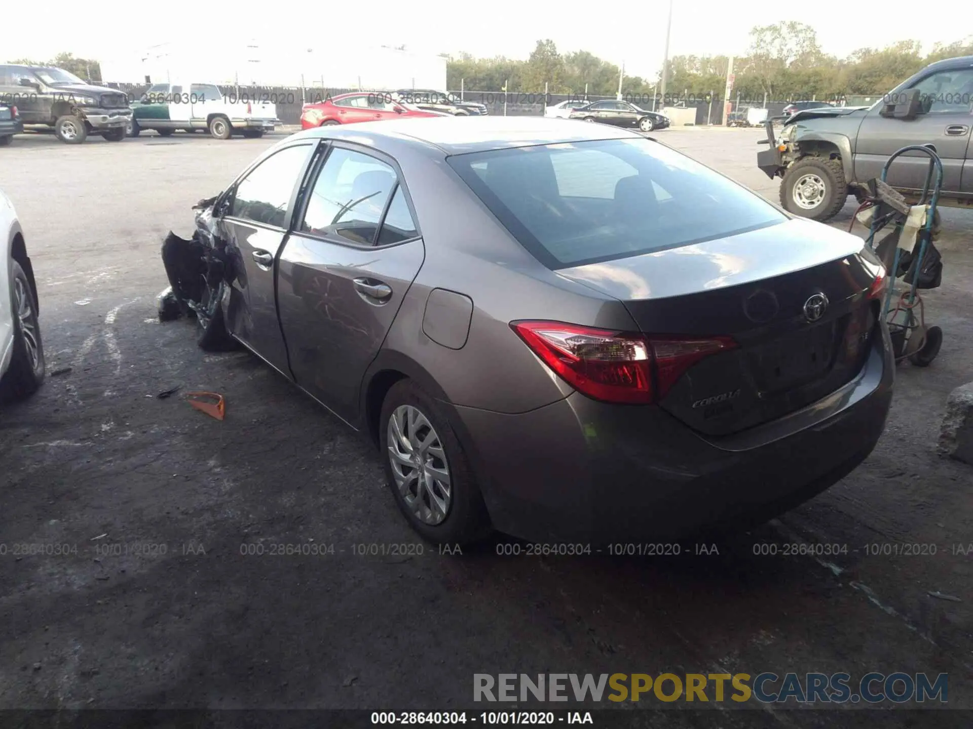 3 Photograph of a damaged car 5YFBURHE7KP902171 TOYOTA COROLLA 2019