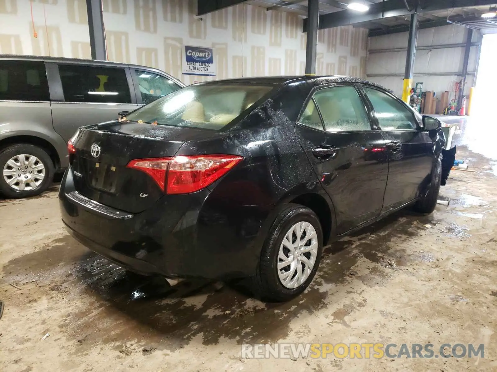 4 Photograph of a damaged car 5YFBURHE7KP902283 TOYOTA COROLLA 2019