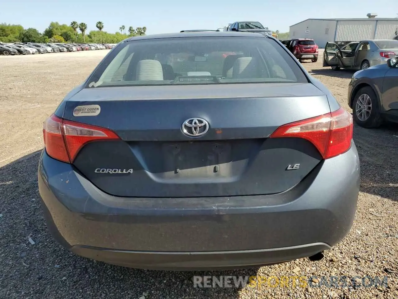 6 Фотография поврежденного автомобиля 5YFBURHE7KP907337 TOYOTA COROLLA 2019