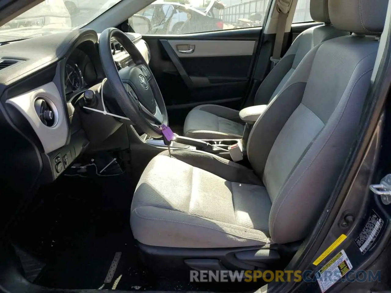 7 Фотография поврежденного автомобиля 5YFBURHE7KP907337 TOYOTA COROLLA 2019
