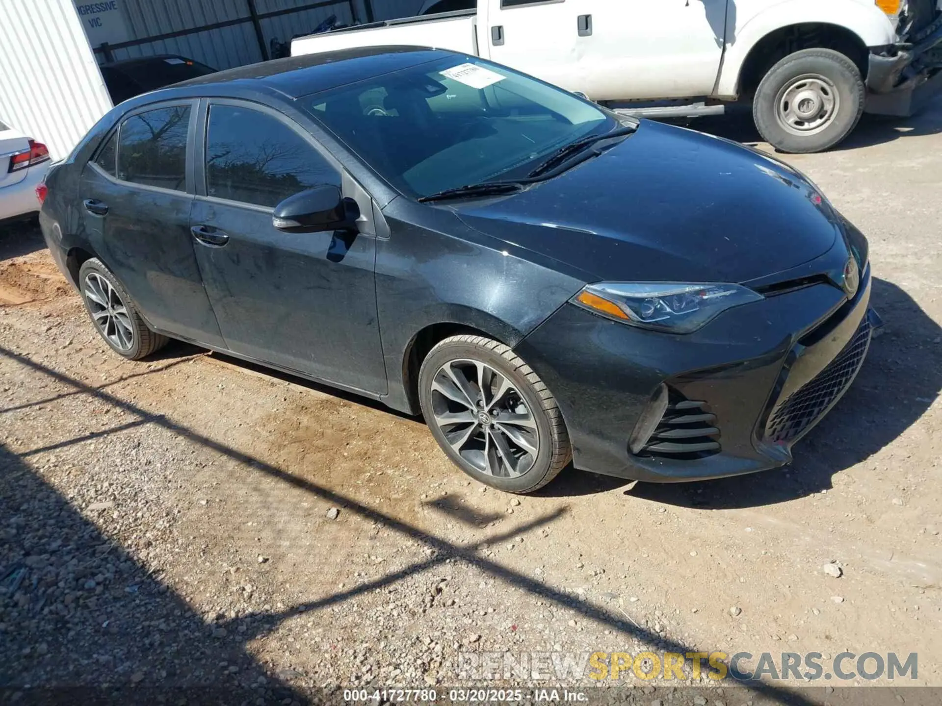 1 Photograph of a damaged car 5YFBURHE7KP908679 TOYOTA COROLLA 2019