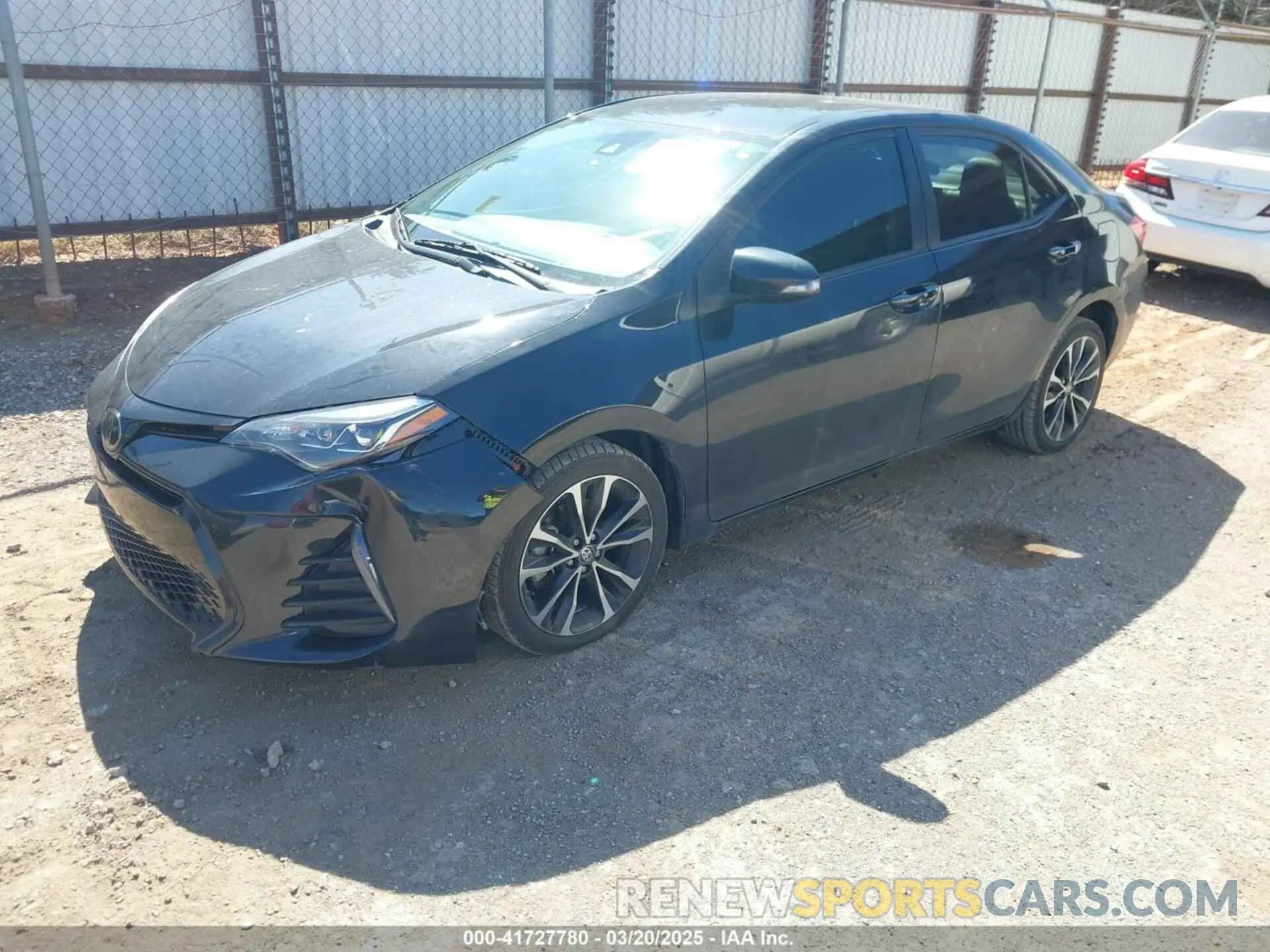 2 Photograph of a damaged car 5YFBURHE7KP908679 TOYOTA COROLLA 2019