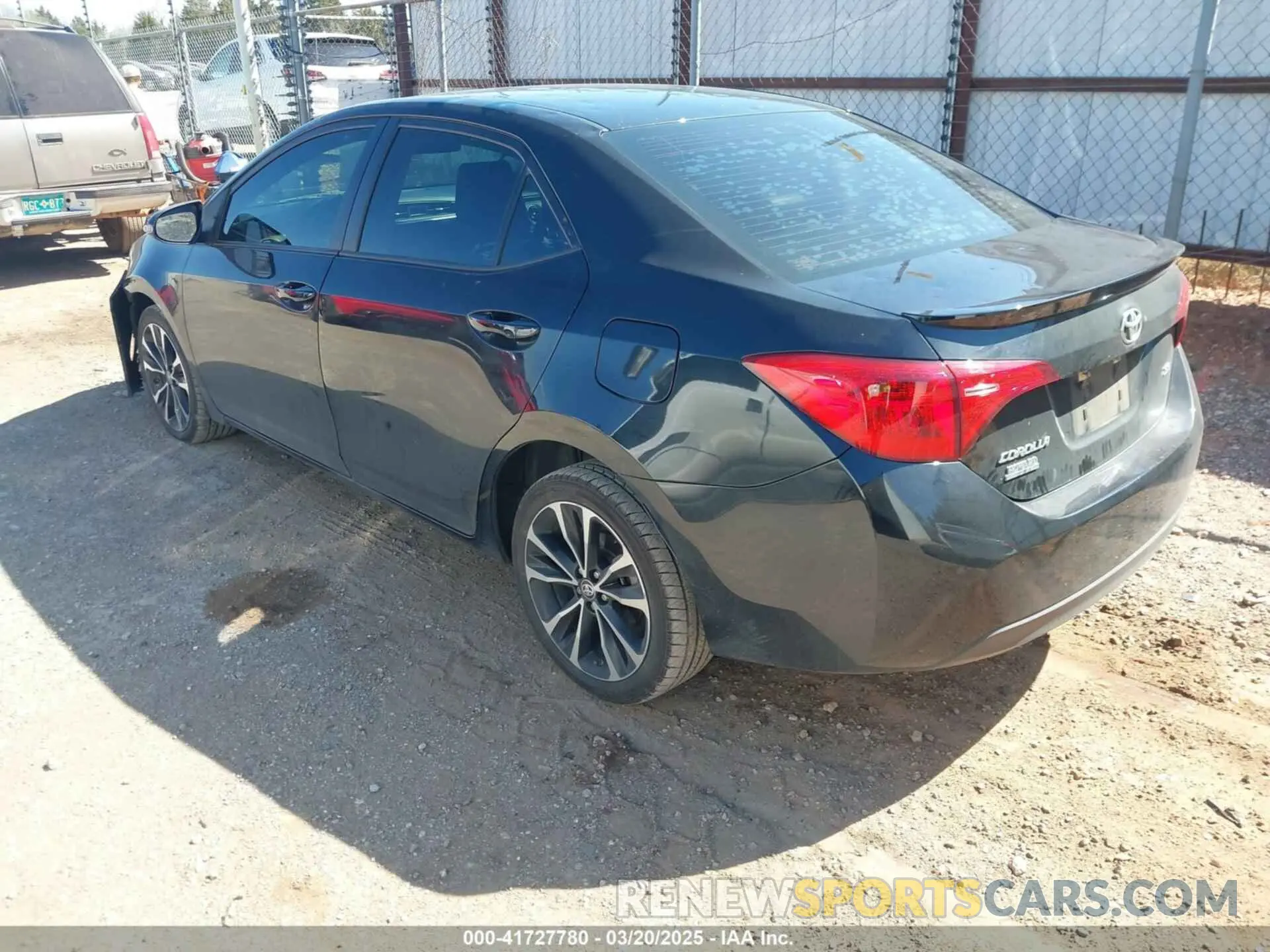 3 Photograph of a damaged car 5YFBURHE7KP908679 TOYOTA COROLLA 2019