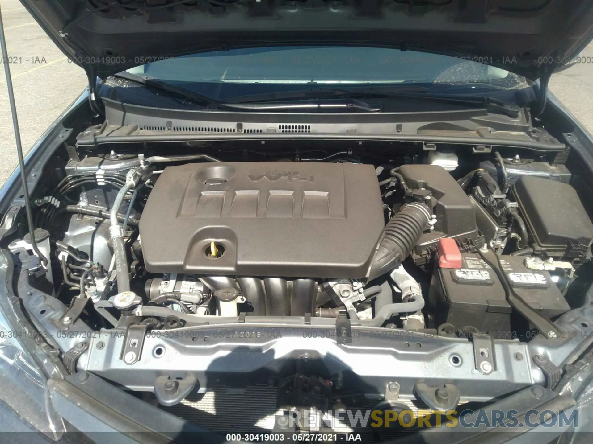 10 Photograph of a damaged car 5YFBURHE7KP910660 TOYOTA COROLLA 2019