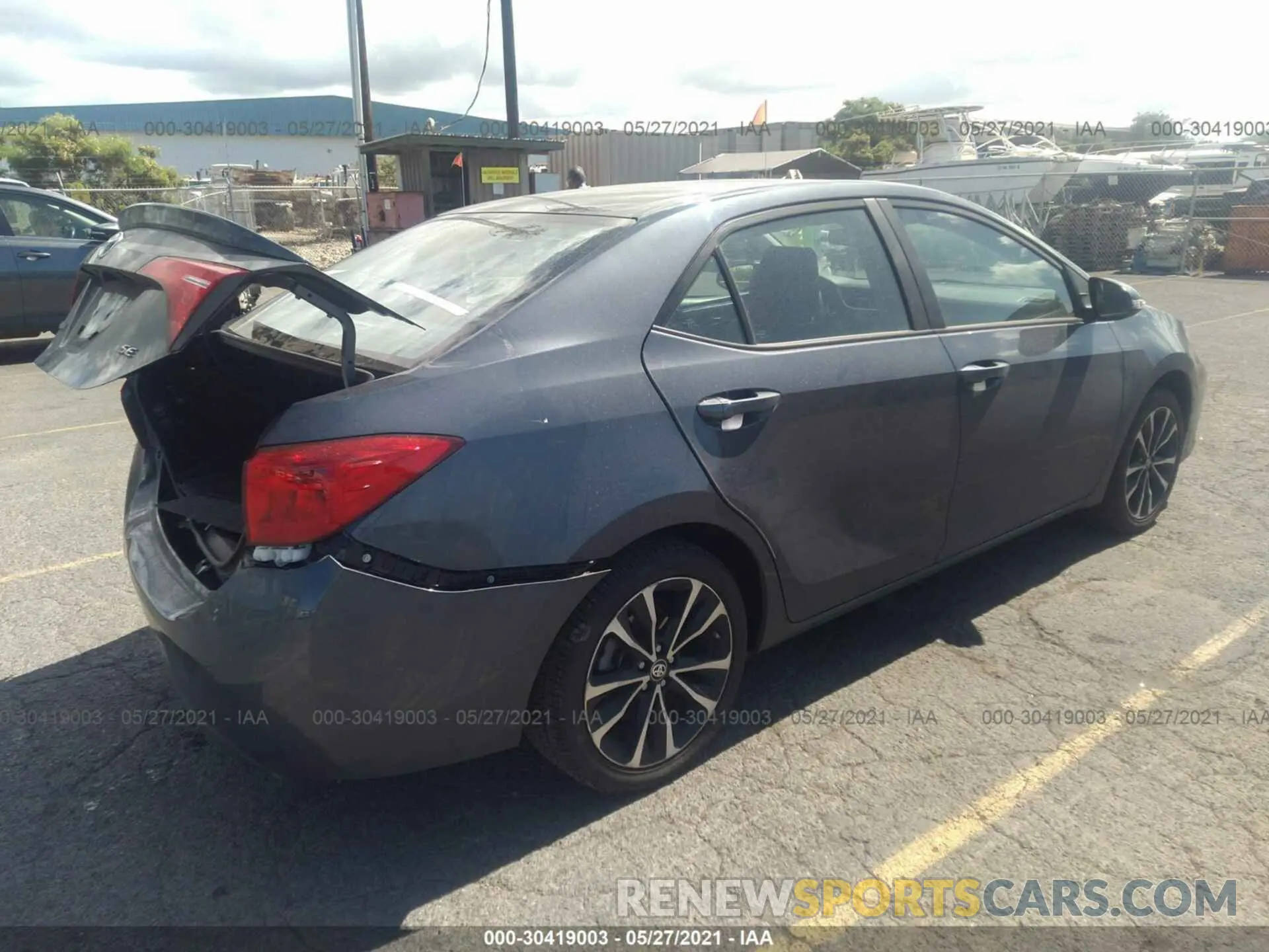 4 Photograph of a damaged car 5YFBURHE7KP910660 TOYOTA COROLLA 2019