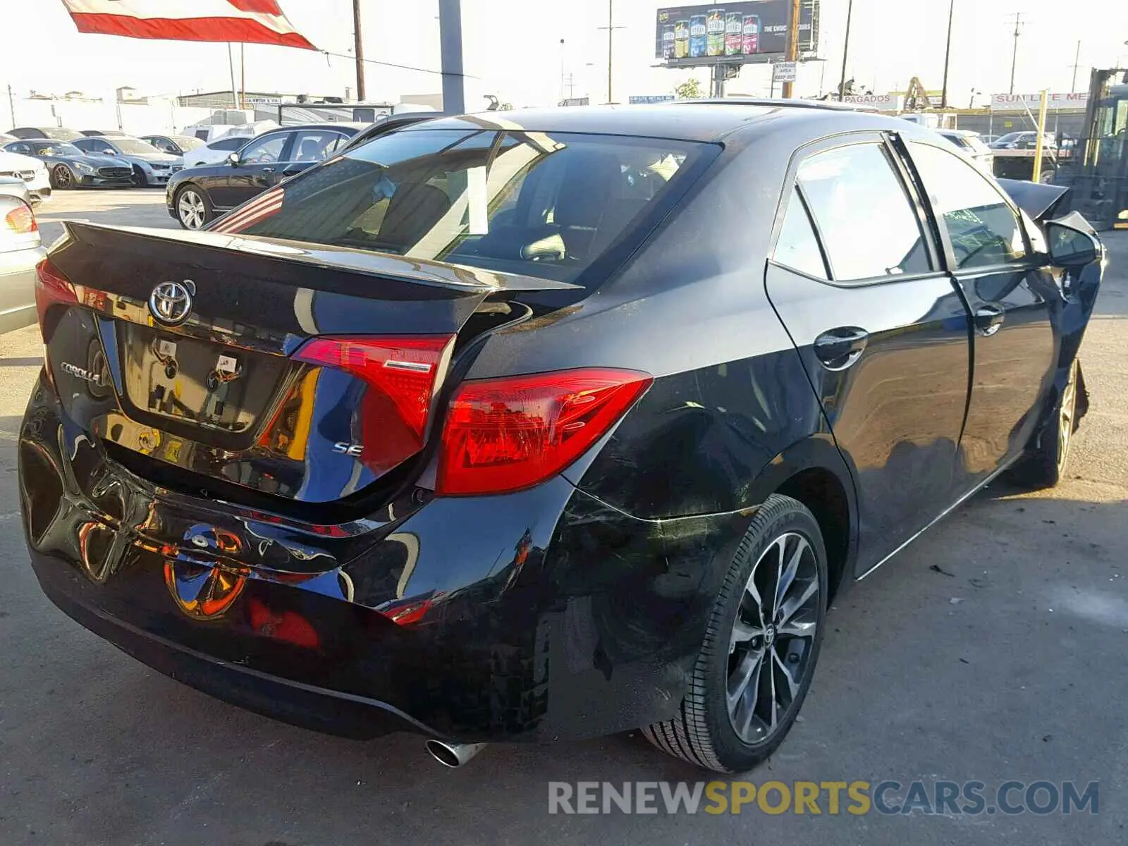 4 Photograph of a damaged car 5YFBURHE7KP915986 TOYOTA COROLLA 2019