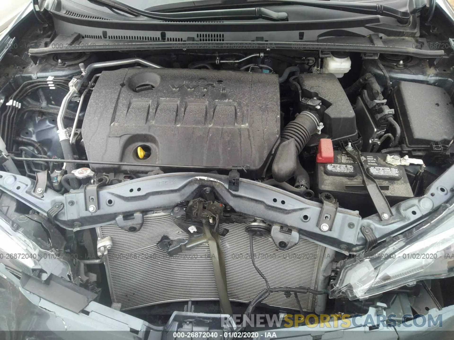 10 Photograph of a damaged car 5YFBURHE7KP918225 TOYOTA COROLLA 2019