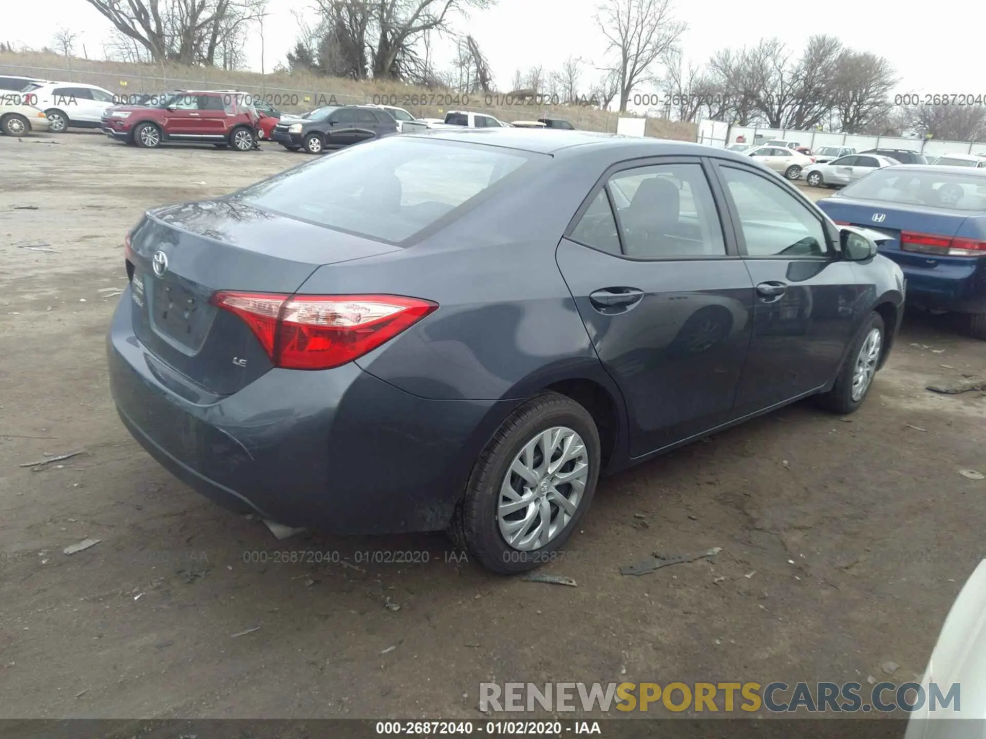 4 Photograph of a damaged car 5YFBURHE7KP918225 TOYOTA COROLLA 2019