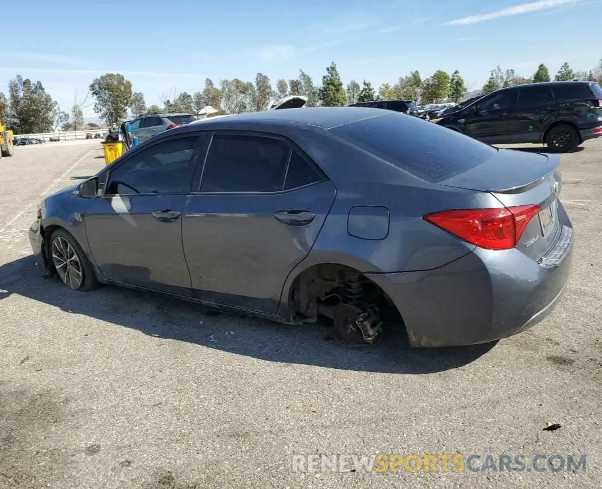 2 Фотография поврежденного автомобиля 5YFBURHE7KP919410 TOYOTA COROLLA 2019