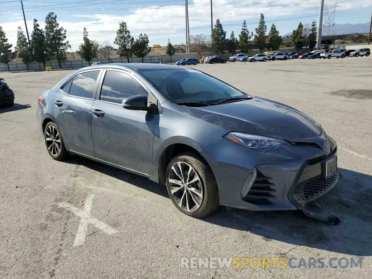 4 Фотография поврежденного автомобиля 5YFBURHE7KP919410 TOYOTA COROLLA 2019