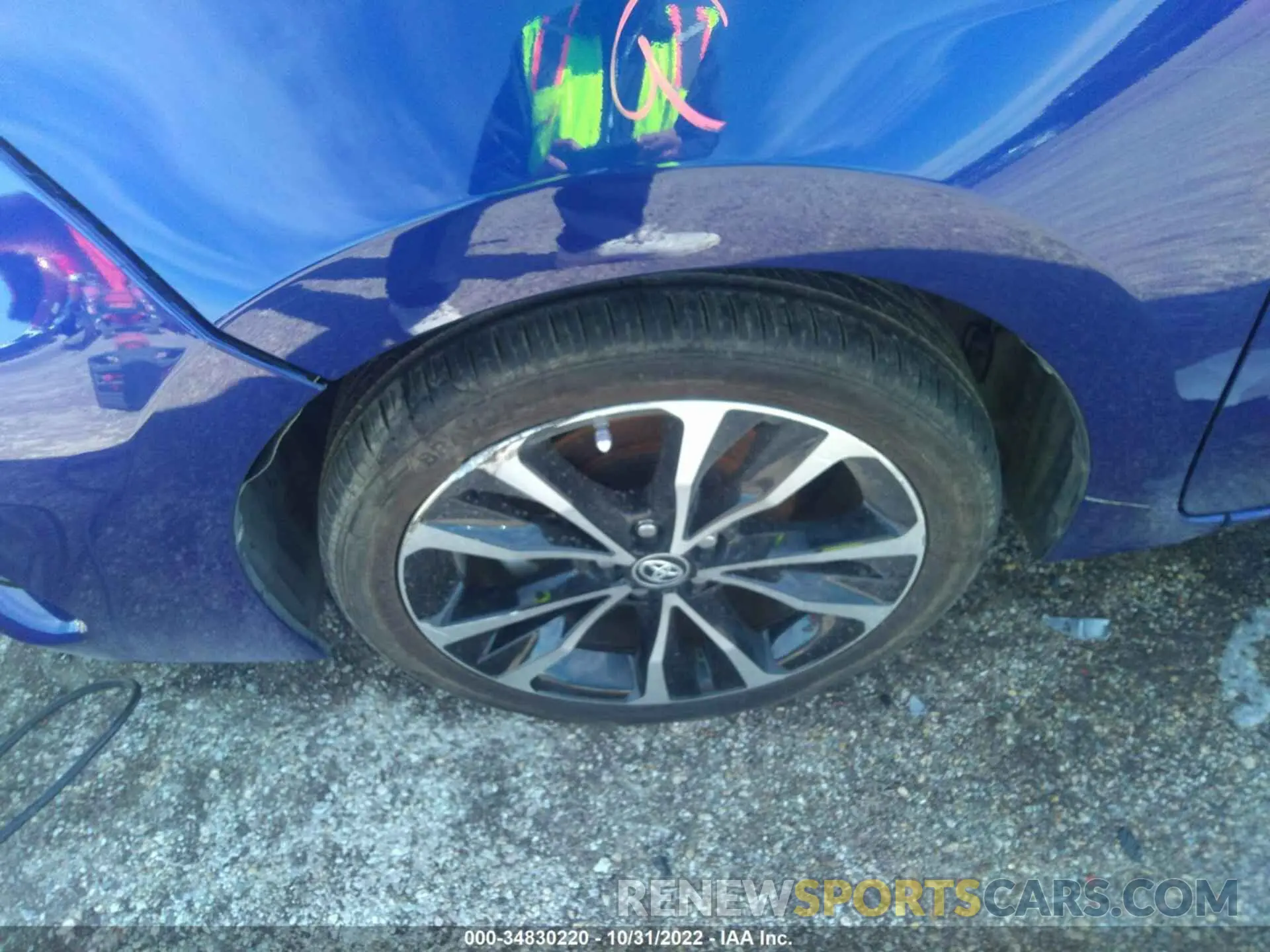 12 Фотография поврежденного автомобиля 5YFBURHE7KP927636 TOYOTA COROLLA 2019