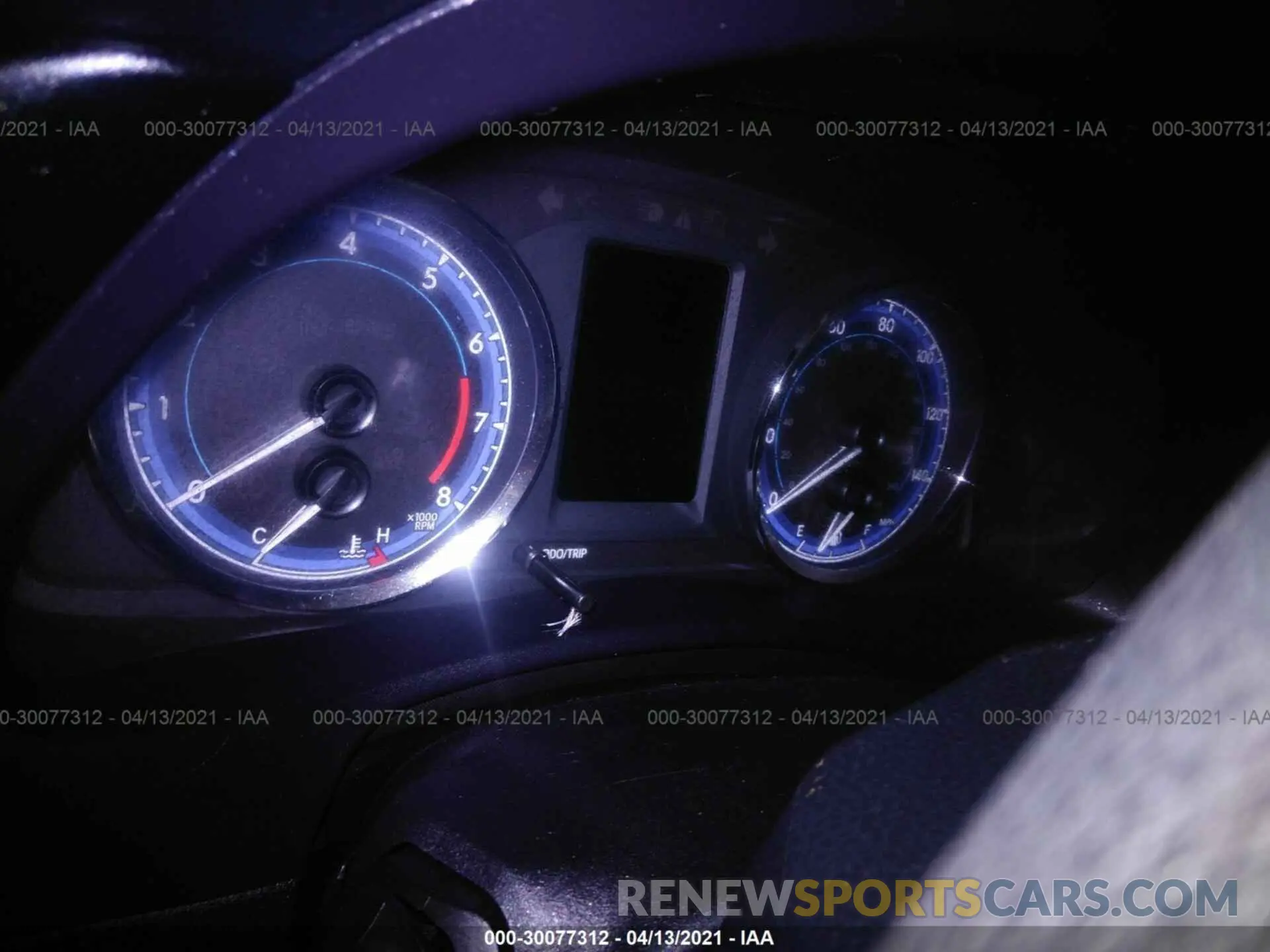 7 Photograph of a damaged car 5YFBURHE7KP931329 TOYOTA COROLLA 2019