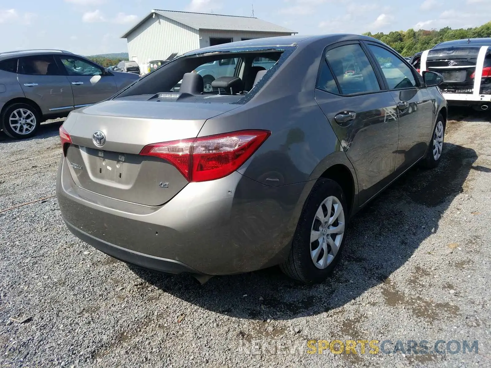 4 Photograph of a damaged car 5YFBURHE7KP936224 TOYOTA COROLLA 2019