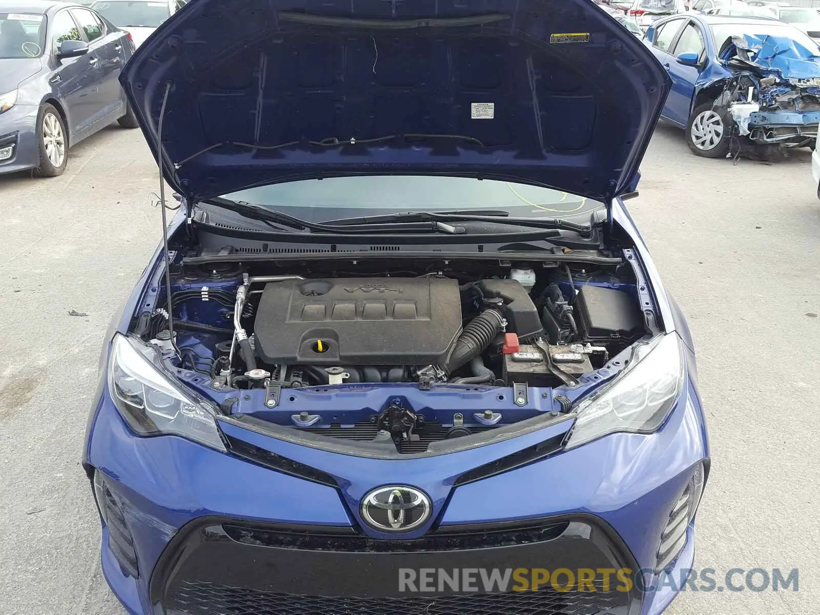 7 Photograph of a damaged car 5YFBURHE7KP943500 TOYOTA COROLLA 2019