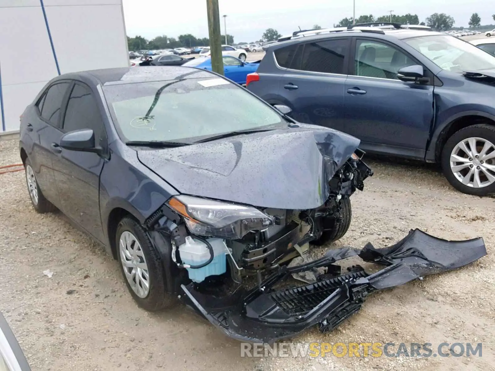 1 Photograph of a damaged car 5YFBURHE7KP946882 TOYOTA COROLLA 2019