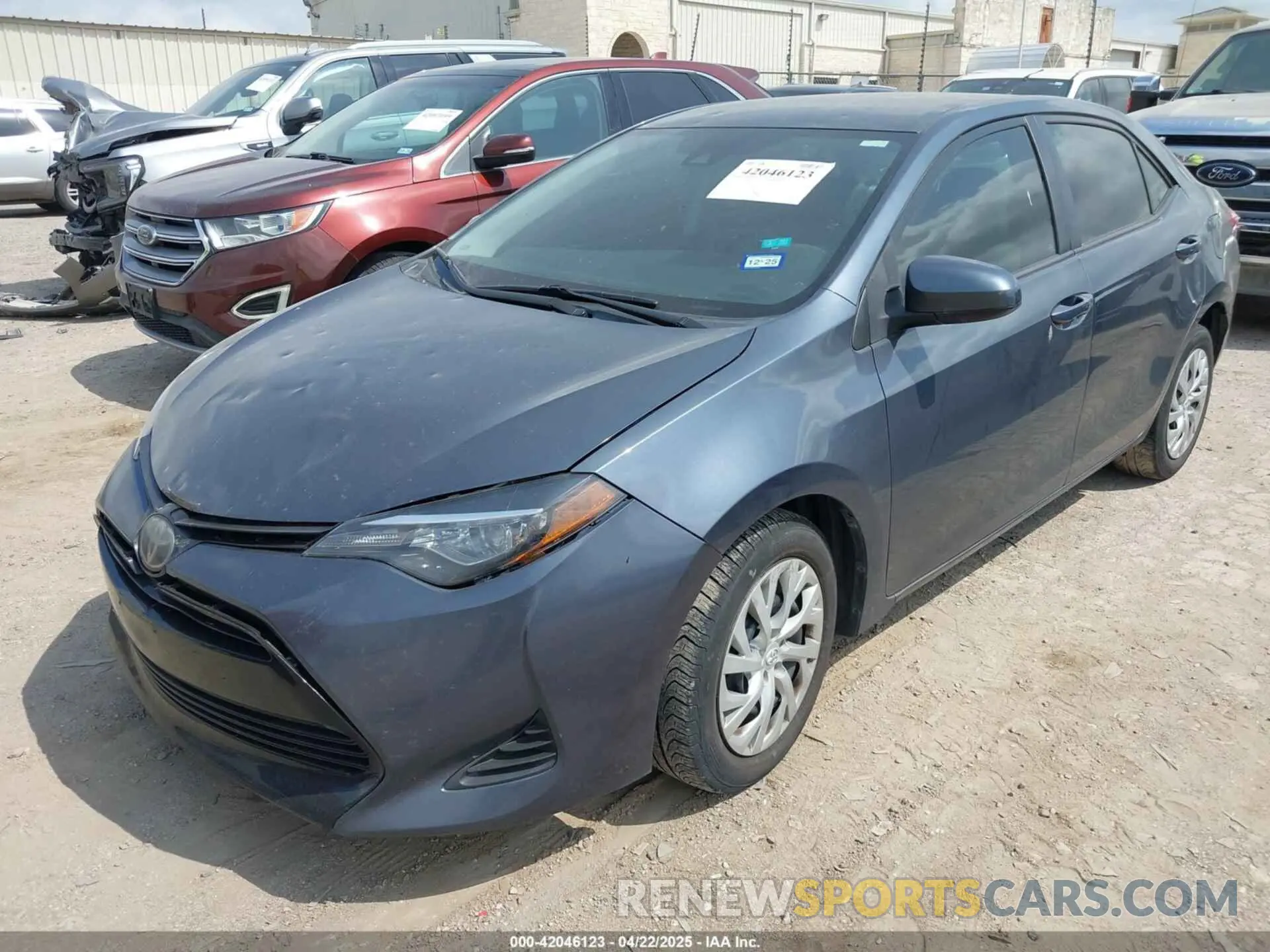 2 Фотография поврежденного автомобиля 5YFBURHE7KP948955 TOYOTA COROLLA 2019