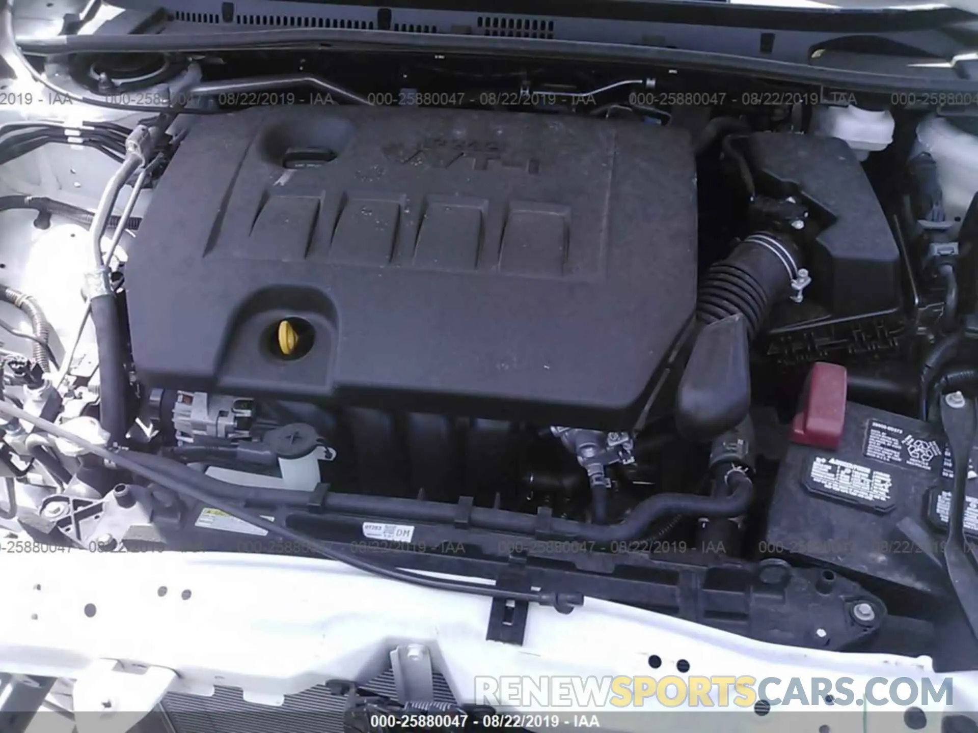10 Photograph of a damaged car 5YFBURHE7KP949264 TOYOTA COROLLA 2019