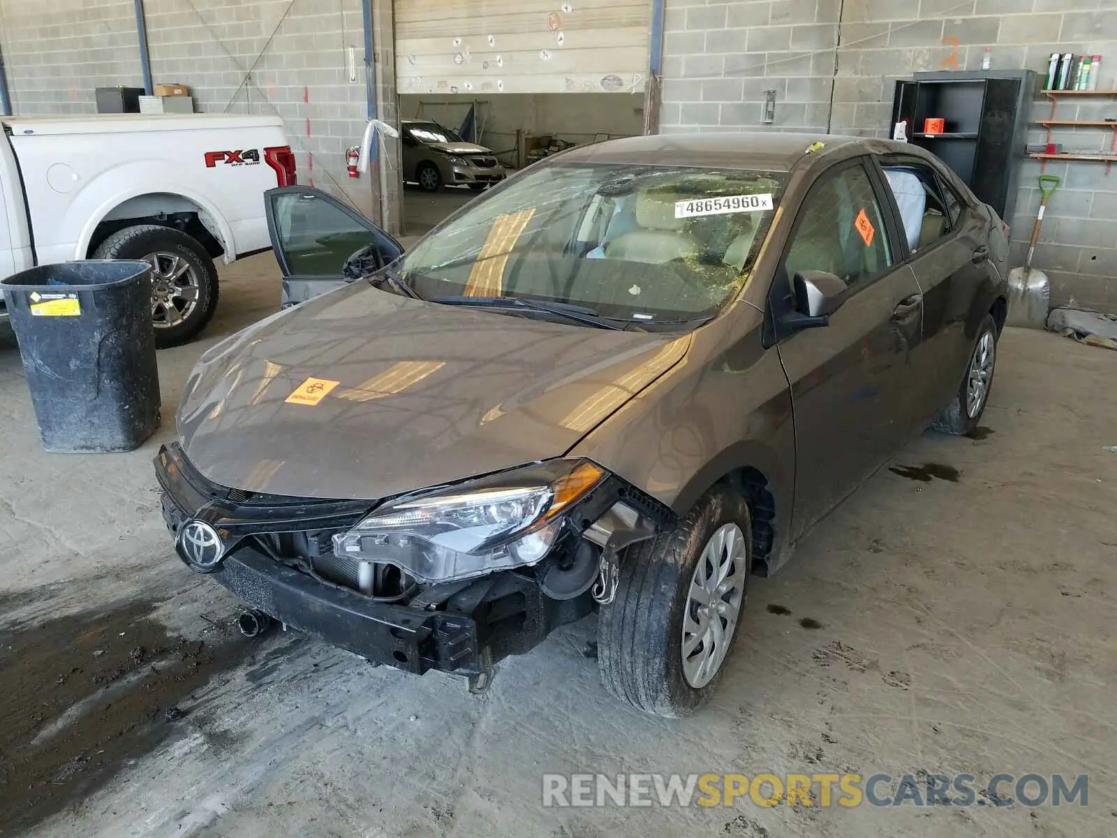 2 Photograph of a damaged car 5YFBURHE8KP856561 TOYOTA COROLLA 2019