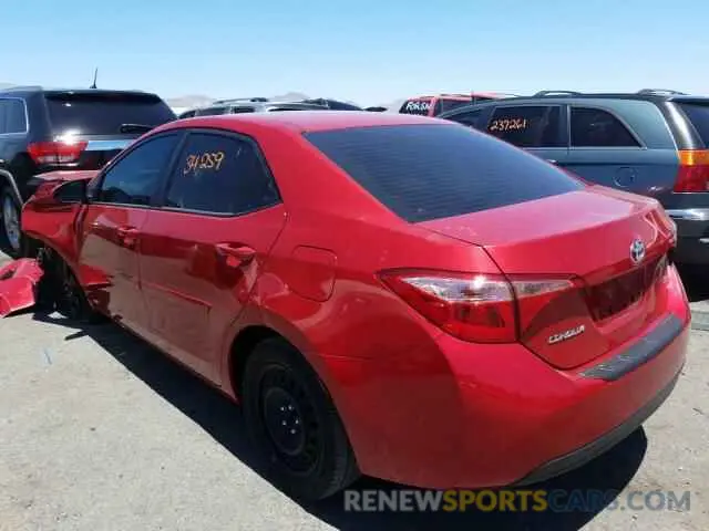 3 Photograph of a damaged car 5YFBURHE8KP858102 TOYOTA COROLLA 2019