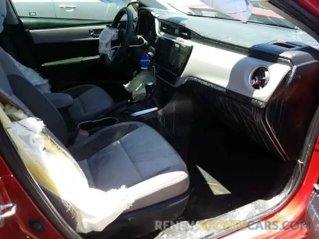 5 Photograph of a damaged car 5YFBURHE8KP858102 TOYOTA COROLLA 2019