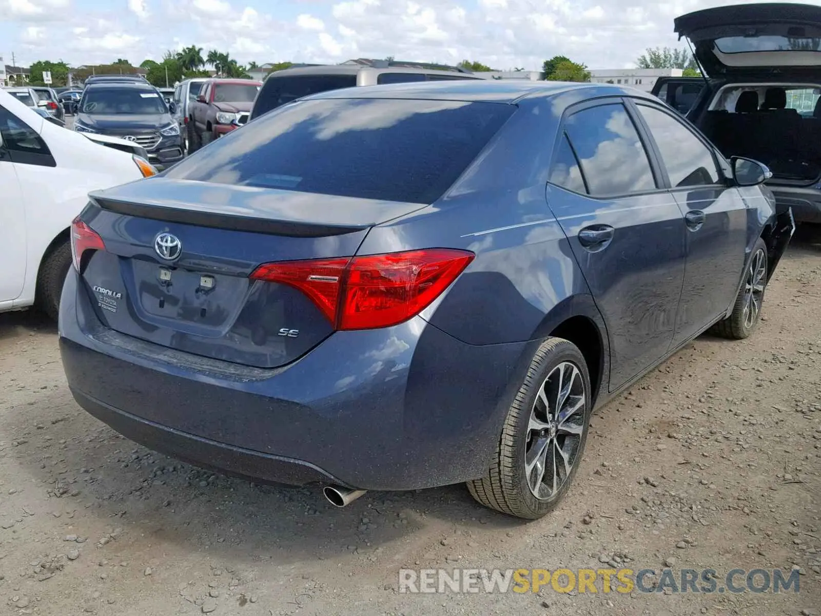 4 Photograph of a damaged car 5YFBURHE8KP859914 TOYOTA COROLLA 2019