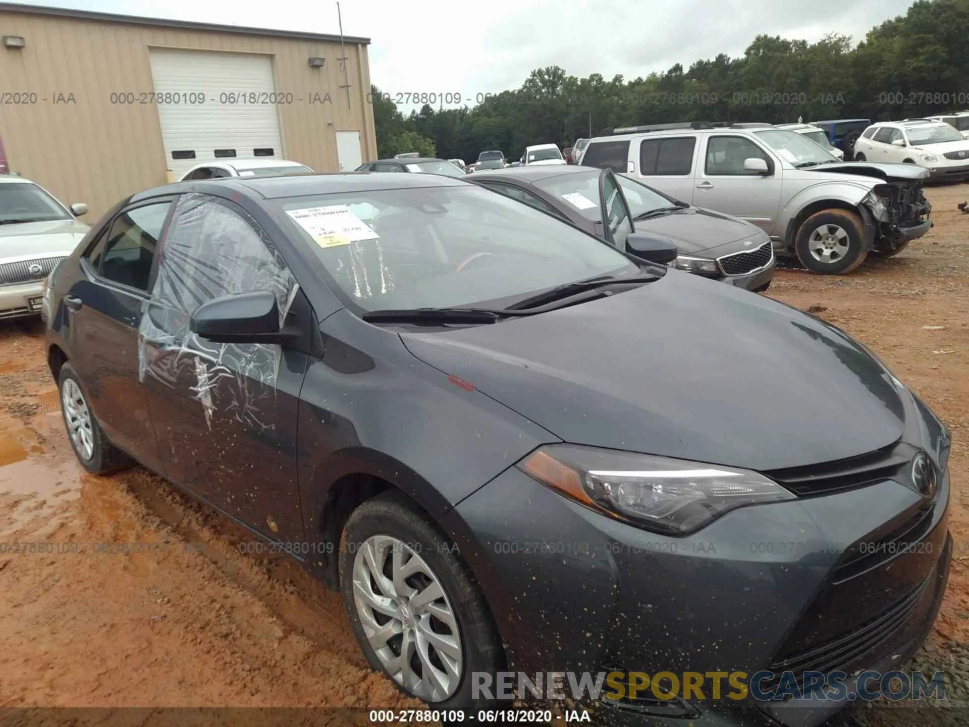 6 Photograph of a damaged car 5YFBURHE8KP862697 TOYOTA COROLLA 2019