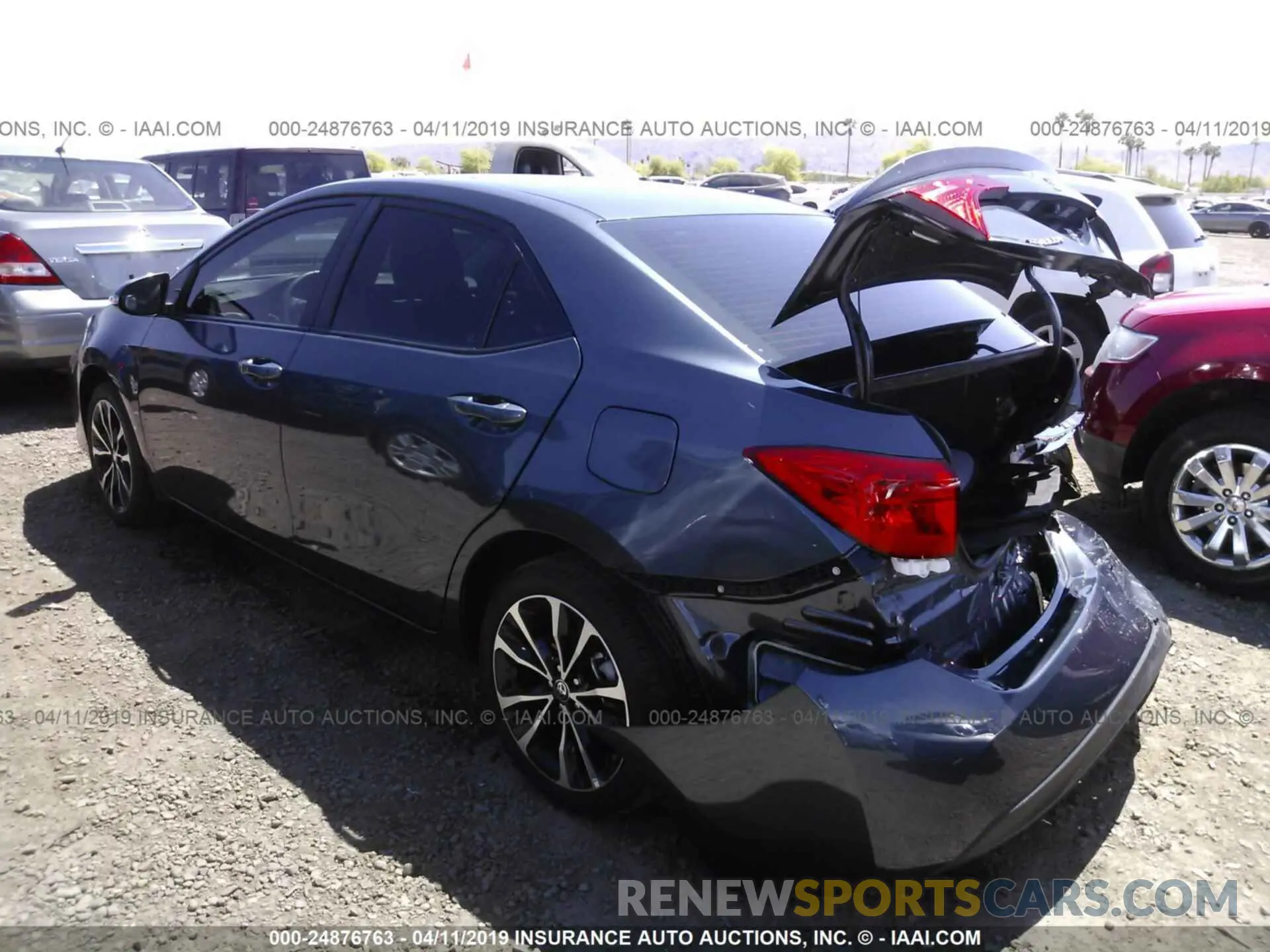 3 Photograph of a damaged car 5YFBURHE8KP863753 TOYOTA COROLLA 2019