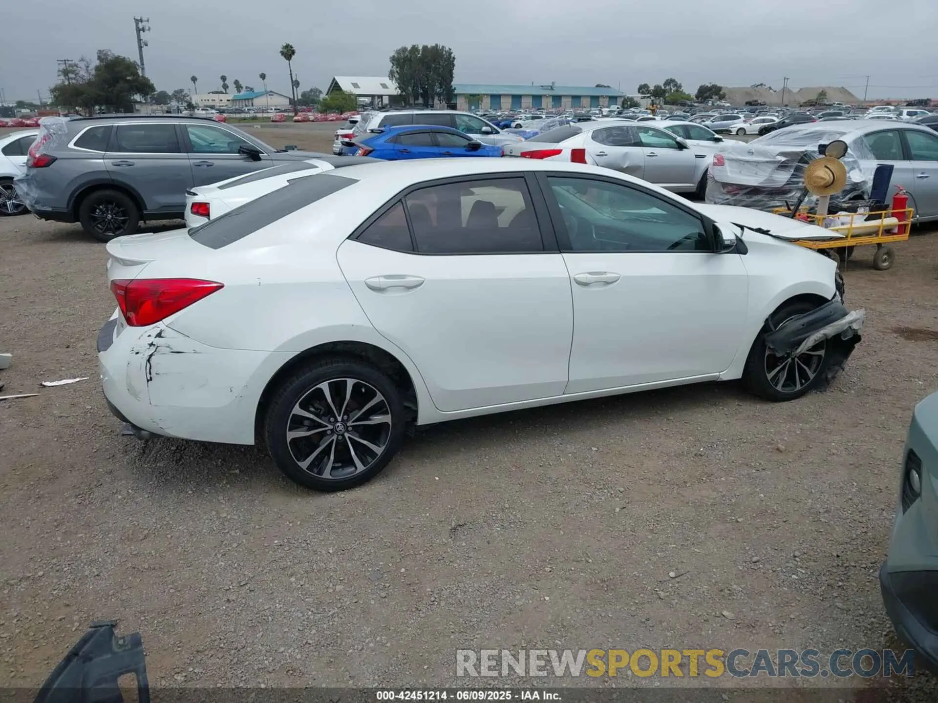 14 Photograph of a damaged car 5YFBURHE8KP863767 TOYOTA COROLLA 2019