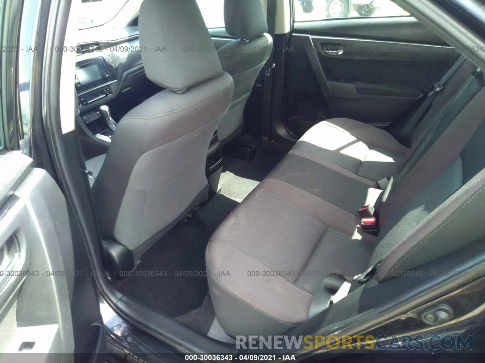 8 Photograph of a damaged car 5YFBURHE8KP865485 TOYOTA COROLLA 2019