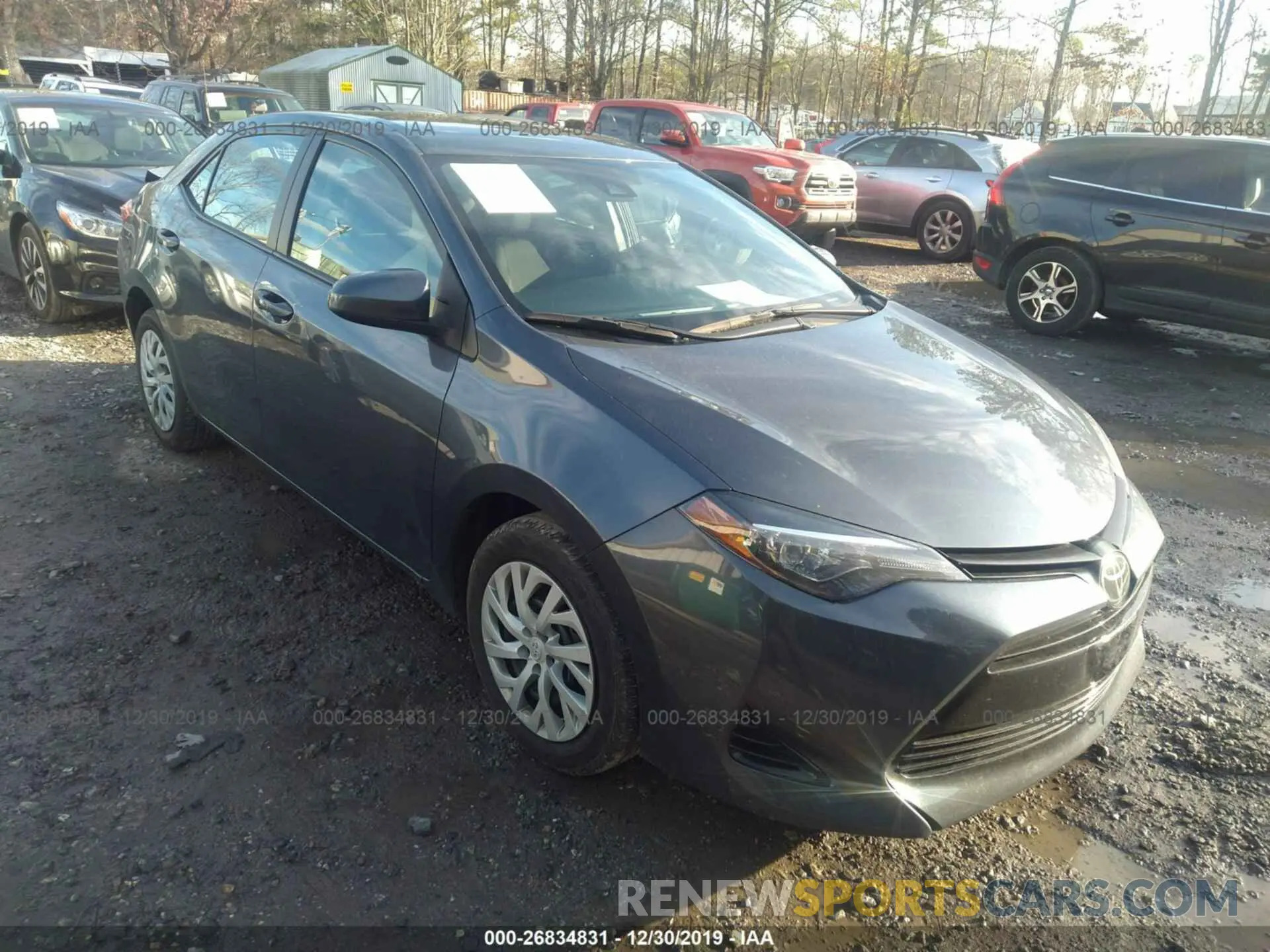 1 Photograph of a damaged car 5YFBURHE8KP870993 TOYOTA COROLLA 2019