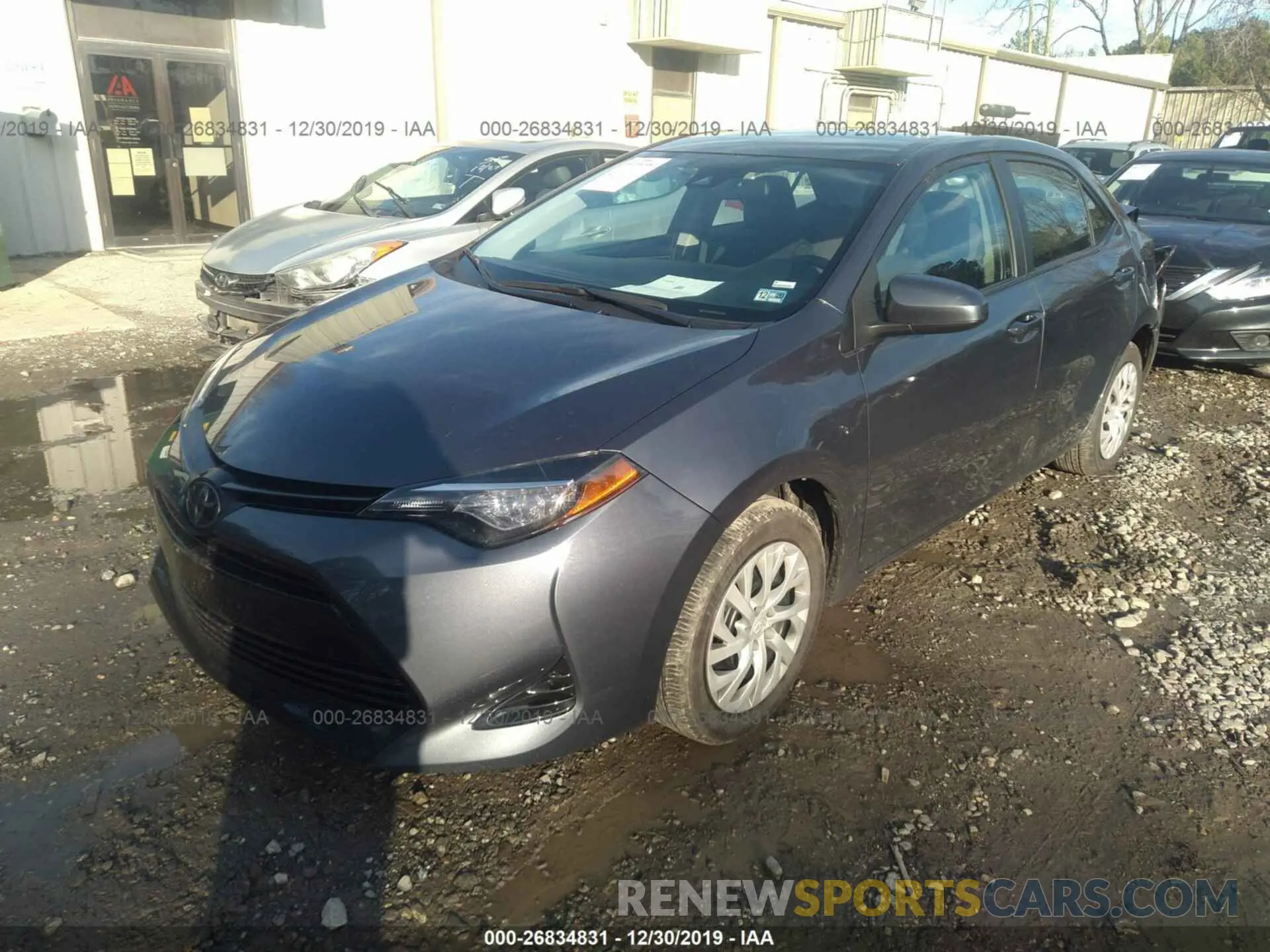 2 Photograph of a damaged car 5YFBURHE8KP870993 TOYOTA COROLLA 2019