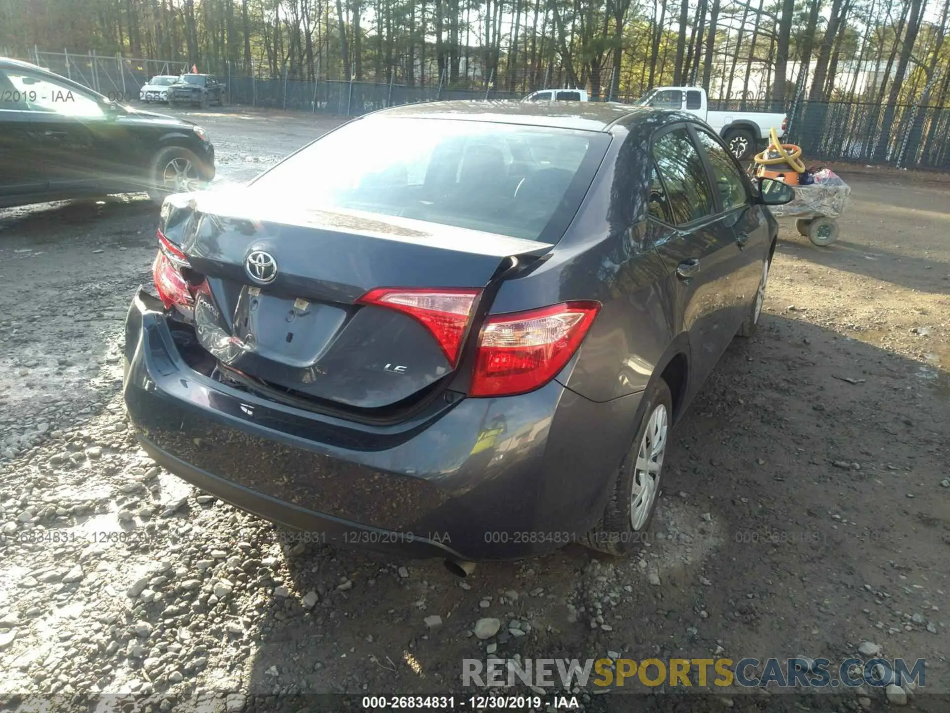 4 Photograph of a damaged car 5YFBURHE8KP870993 TOYOTA COROLLA 2019