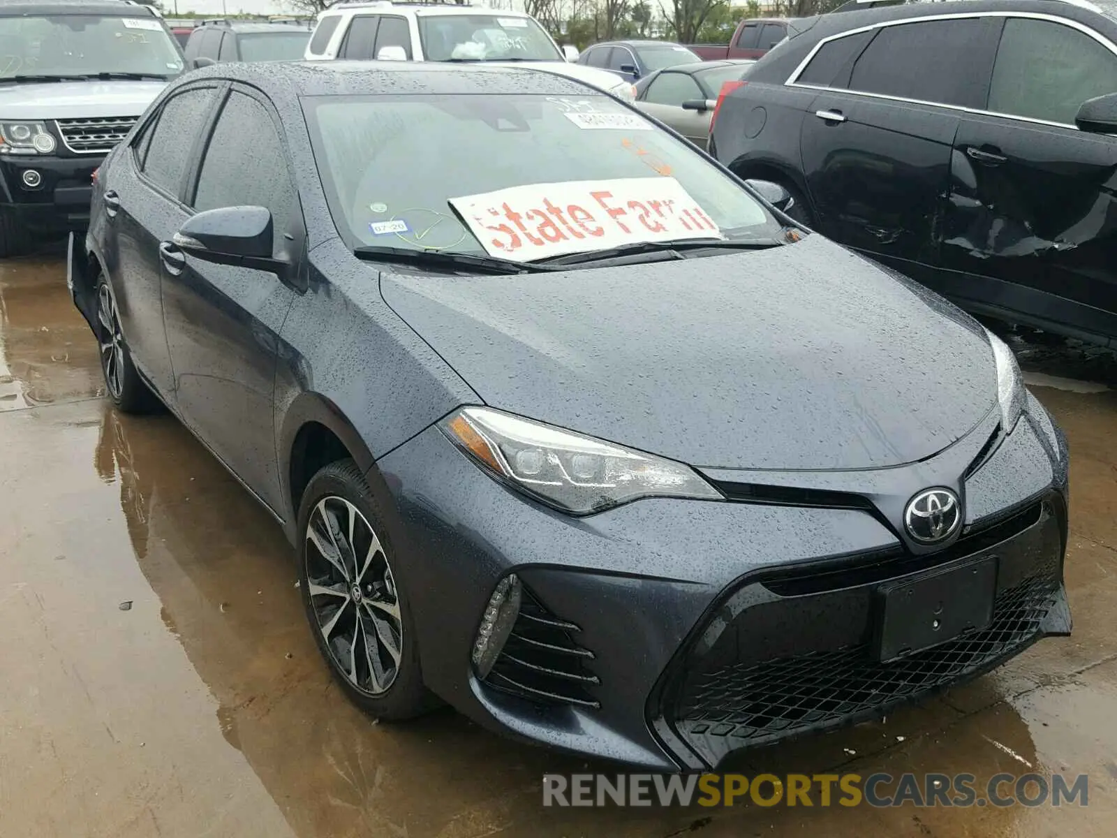 1 Photograph of a damaged car 5YFBURHE8KP874526 TOYOTA COROLLA 2019