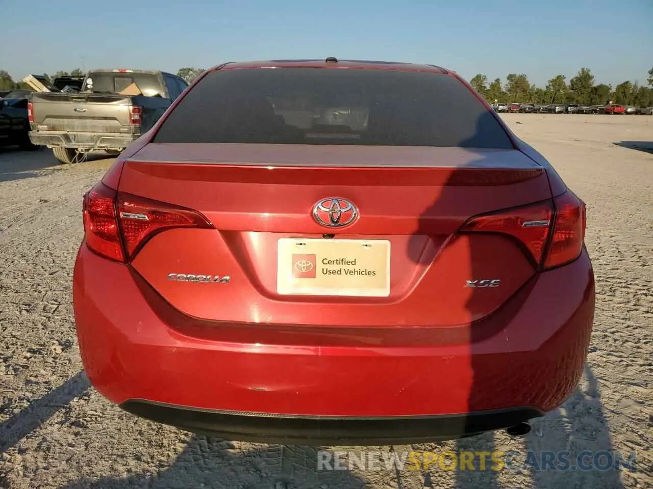 6 Photograph of a damaged car 5YFBURHE8KP875109 TOYOTA COROLLA 2019