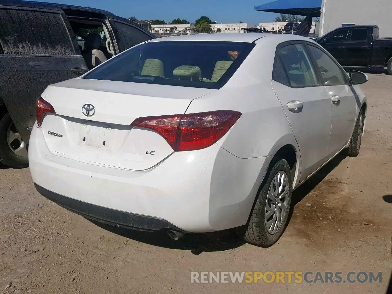 4 Photograph of a damaged car 5YFBURHE8KP875708 TOYOTA COROLLA 2019