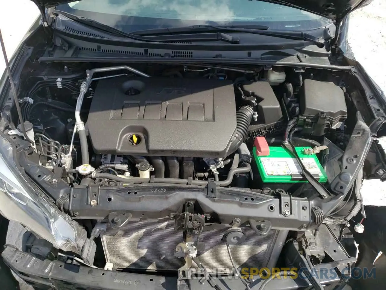 7 Photograph of a damaged car 5YFBURHE8KP877846 TOYOTA COROLLA 2019